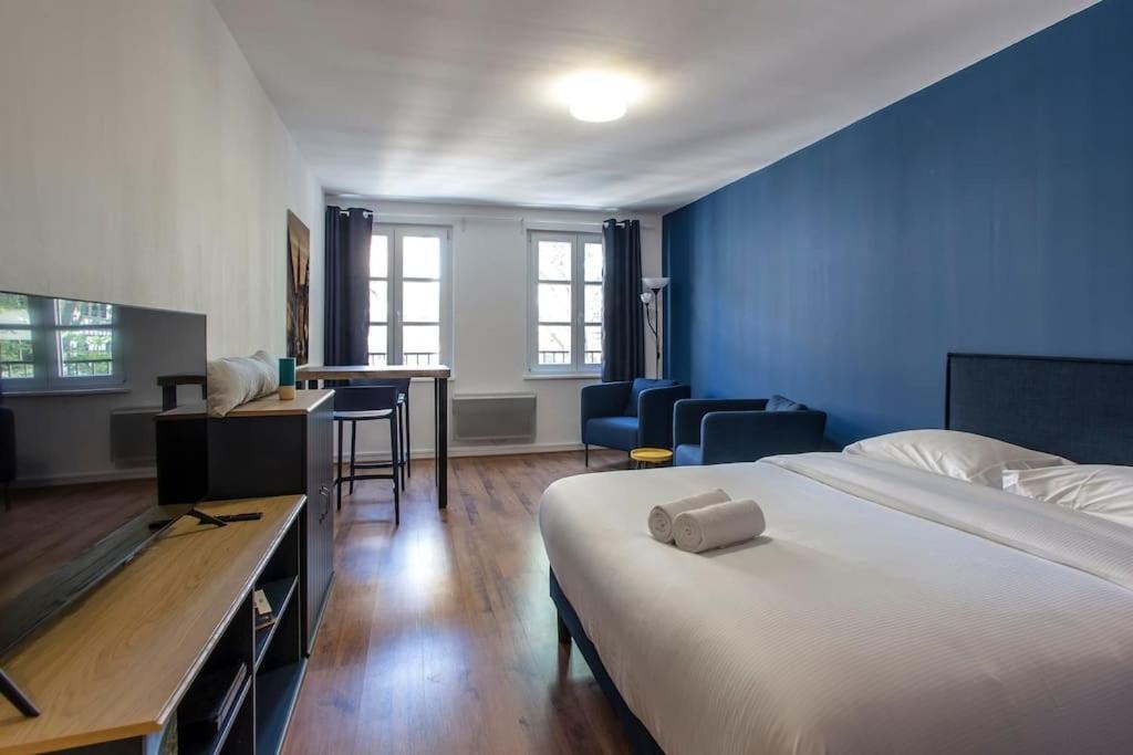 Le 52 Zix - Joli Studio Au Coeur De La Petite France Strasbourg Eksteriør billede