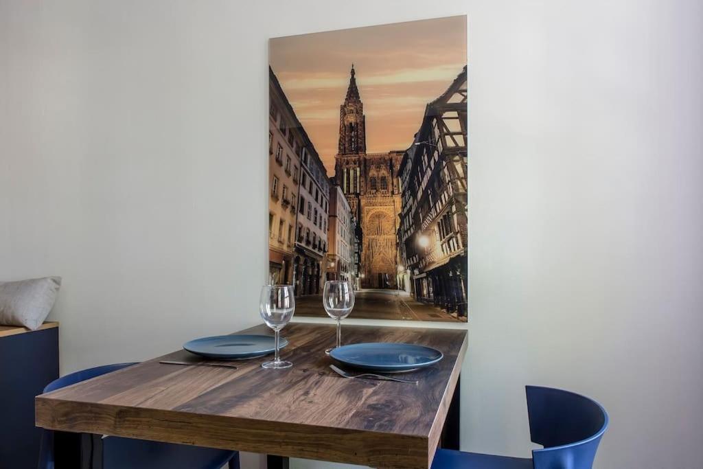 Le 52 Zix - Joli Studio Au Coeur De La Petite France Strasbourg Eksteriør billede