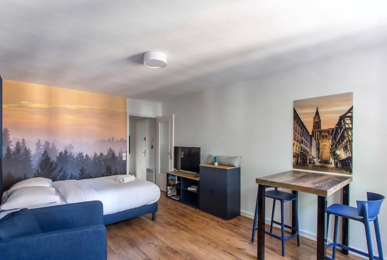 Le 52 Zix - Joli Studio Au Coeur De La Petite France Strasbourg Eksteriør billede